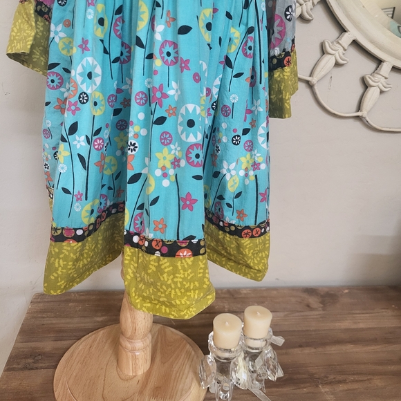 Jelly The Pug Mustard Floral Dress - Picture 5 of 10